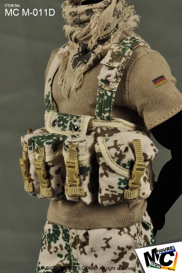 Игрушки MC MCM-011D Ksk-desot Flecktarn Набор для 12 дюймов фигурки DIY