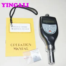 Цифровой тестер твердости SHORE A HT6510A высокого разрешения цифровые мягкие резиновые эластомеры склероскоп Шора диапазон измерения 10~ 90HA