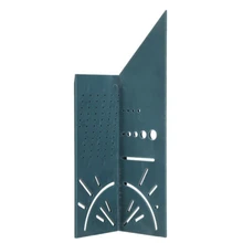 Лидер продаж; для резьбы по дереву 3D Mitre углоизмерительный квадратный единица измерения инструмент с манометром и линейкой(1 х Измерительный Инструмент+ 1 карандаш