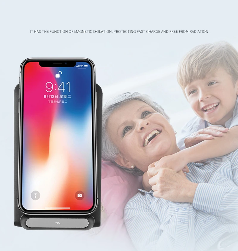 10 Вт Быстрая зарядка беспроводное зарядное устройство для iPhone X 8 PLUS док samsung Note5 s8