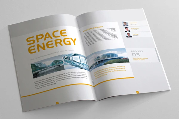 professional art paper company brochure booklet leaflets catalogs