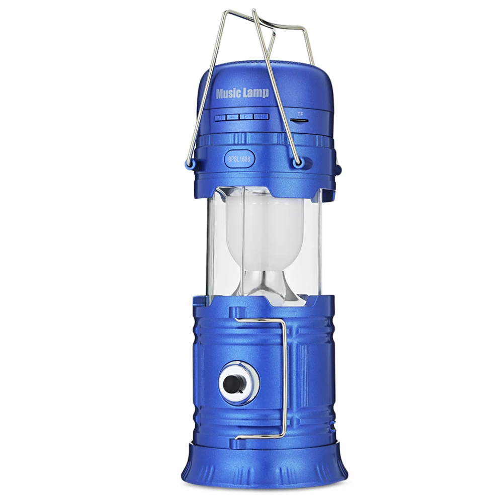 

Multifunction LED Outdoor Portable Lamp Camping Lantern Bluetooth 4.2 Music Flashlight For Outdoor Use Emergencies Lighting