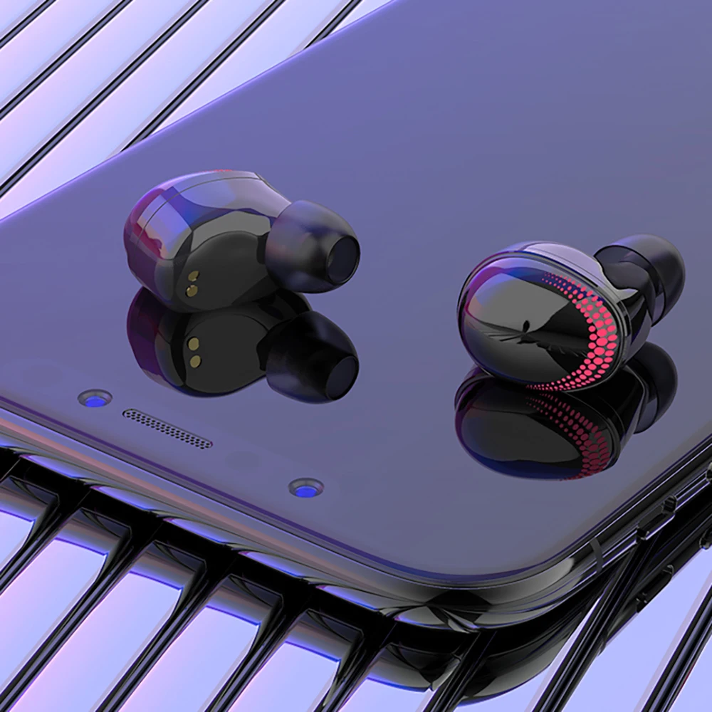 TWS True беспроводные наушники стерео bluetooth наушники Mini TWS водонепроницаемые спортивные наушники гарнитура