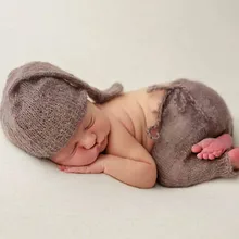 В году, новые продукты мальчик фото одежда с принтом стрельбы мохер коричневый шляпа и брюки новорожденные фотографии реквизит ручной работы подарки для детей