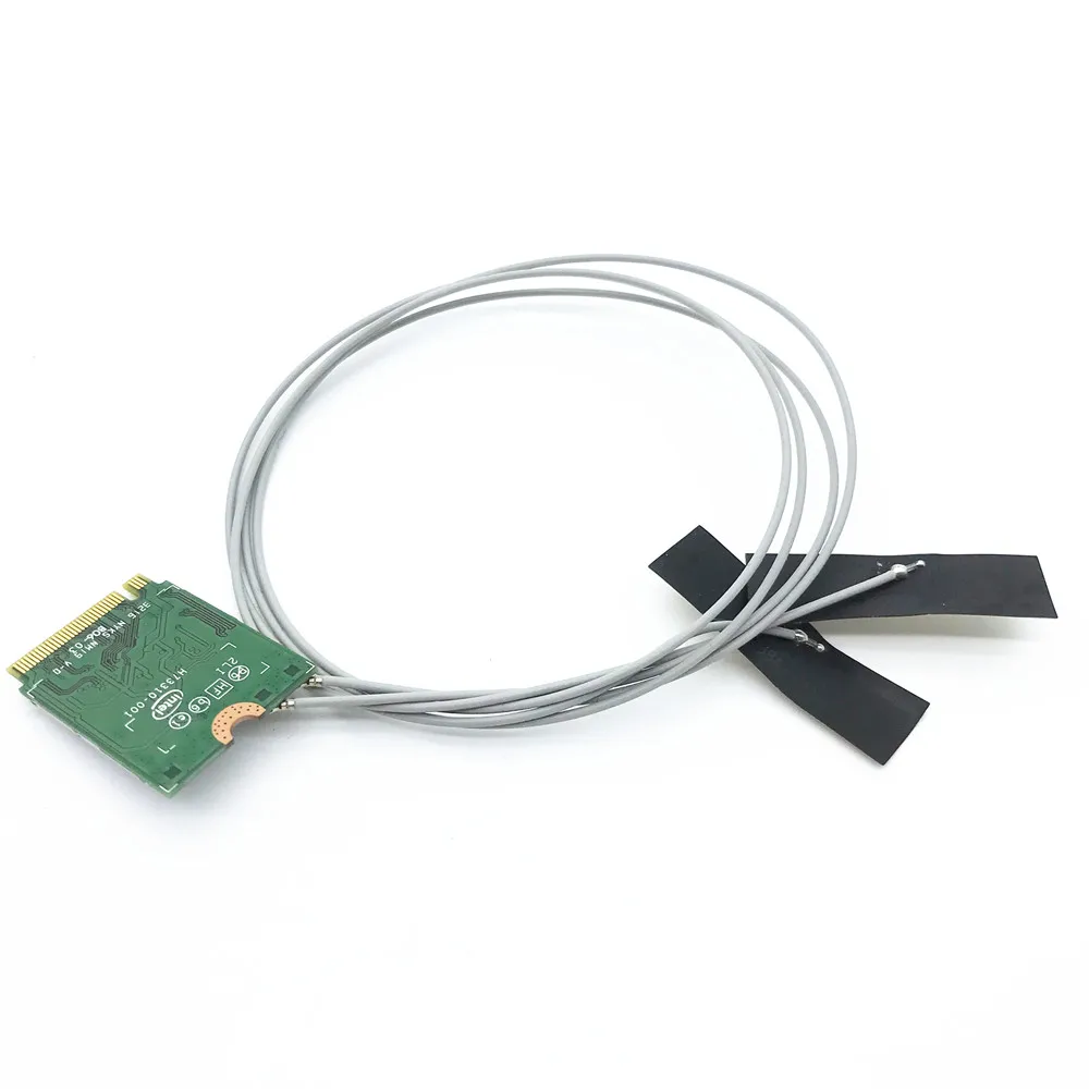 Антенна MHF4 для ноутбука 2x53 см/20 8 &quotдля DW1560 BCM94352Z BCM94350Z BCM94356Z DW1830 Intel 8260 8265 18260 NGFF/M.2