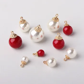 

" fish xiaole jewelry" Korean pearl pendant handmade hairpin DIY bow jewelry accessories materials