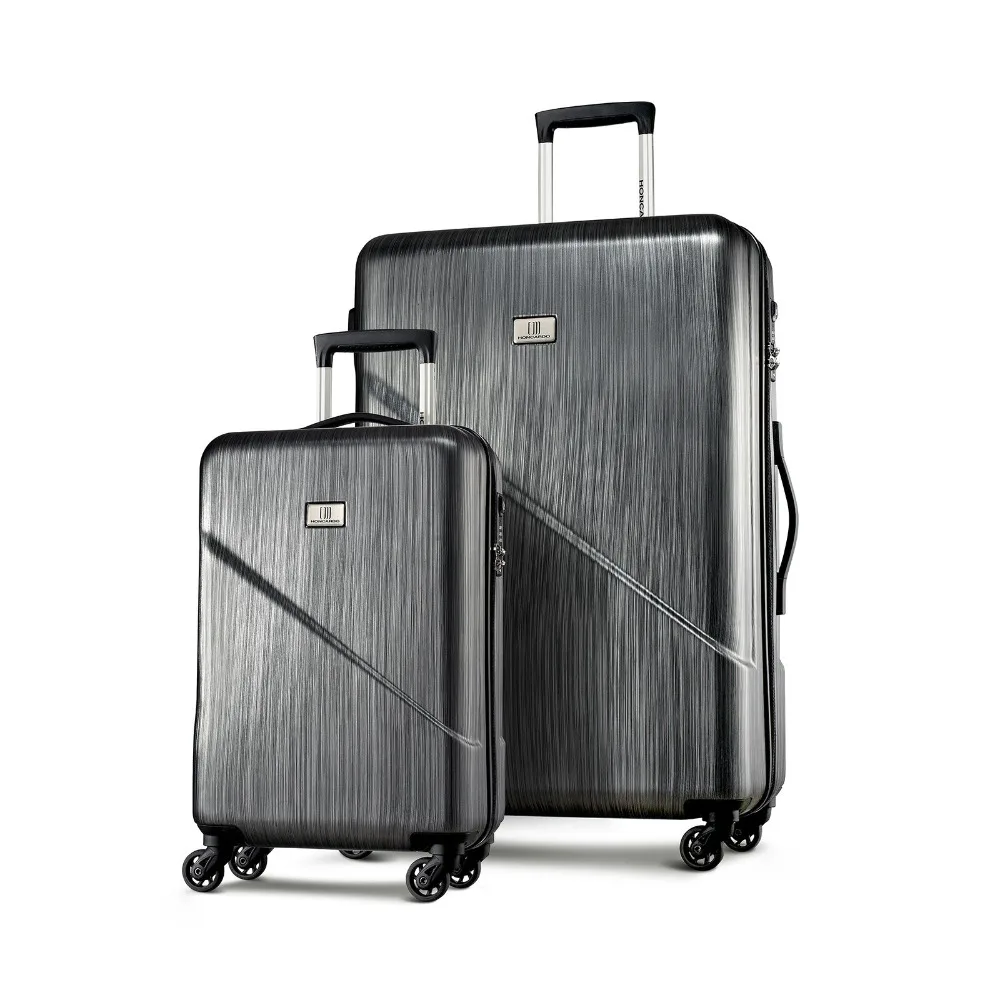 Honcardo 2PCS Luggage Set 4 Spinner Wheels Trolley Suitcase TSA Lock