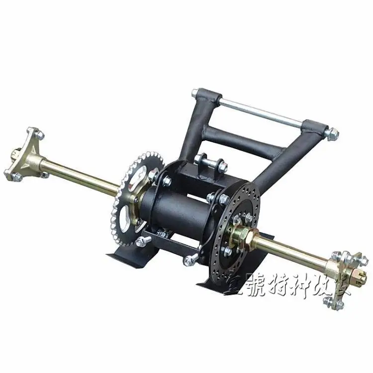 ATV GO KART KARTING UTV Багги DIY Подвеска тормозной диск ротор Звездочка 74 см задняя ось с