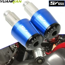 CNC 22MM Handlebar Grips Handle Bar Cap End Plugs For Suzuki SV650 1999 2000 2001 2002 2003 2004 2005 2006 2007 2008 2009 цена CNC 22MM Handlebar Grips Handle Bar Cap End Plugs For Suzuki SV650 1999 2000 2001 2002 2003 2004 2005 2006 2007 2008 2009 цены онлайн
