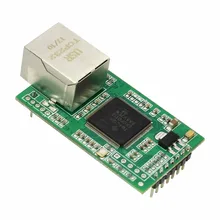 1 шт. USR-TCP232-E2 контактный тип последовательный UART ttl в LAN Ethernet модуль 2 последовательных порта