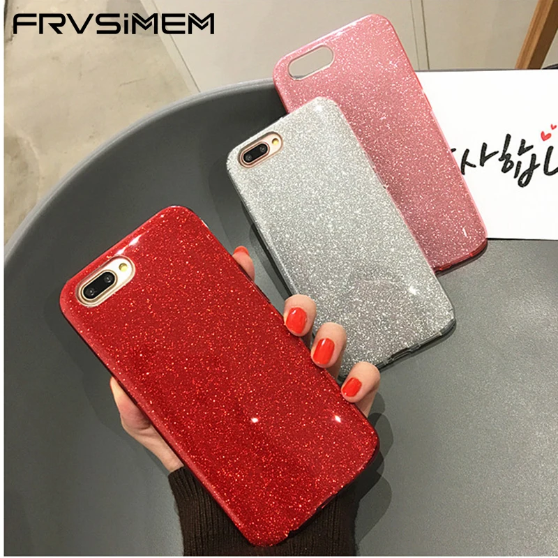 

Drop Proof Bling Glitter Case for Huawei P9 P8 lite 2017 P20 Pro P10 Plus P Smart Y5 Y6 2017 Soft Silicone +PC