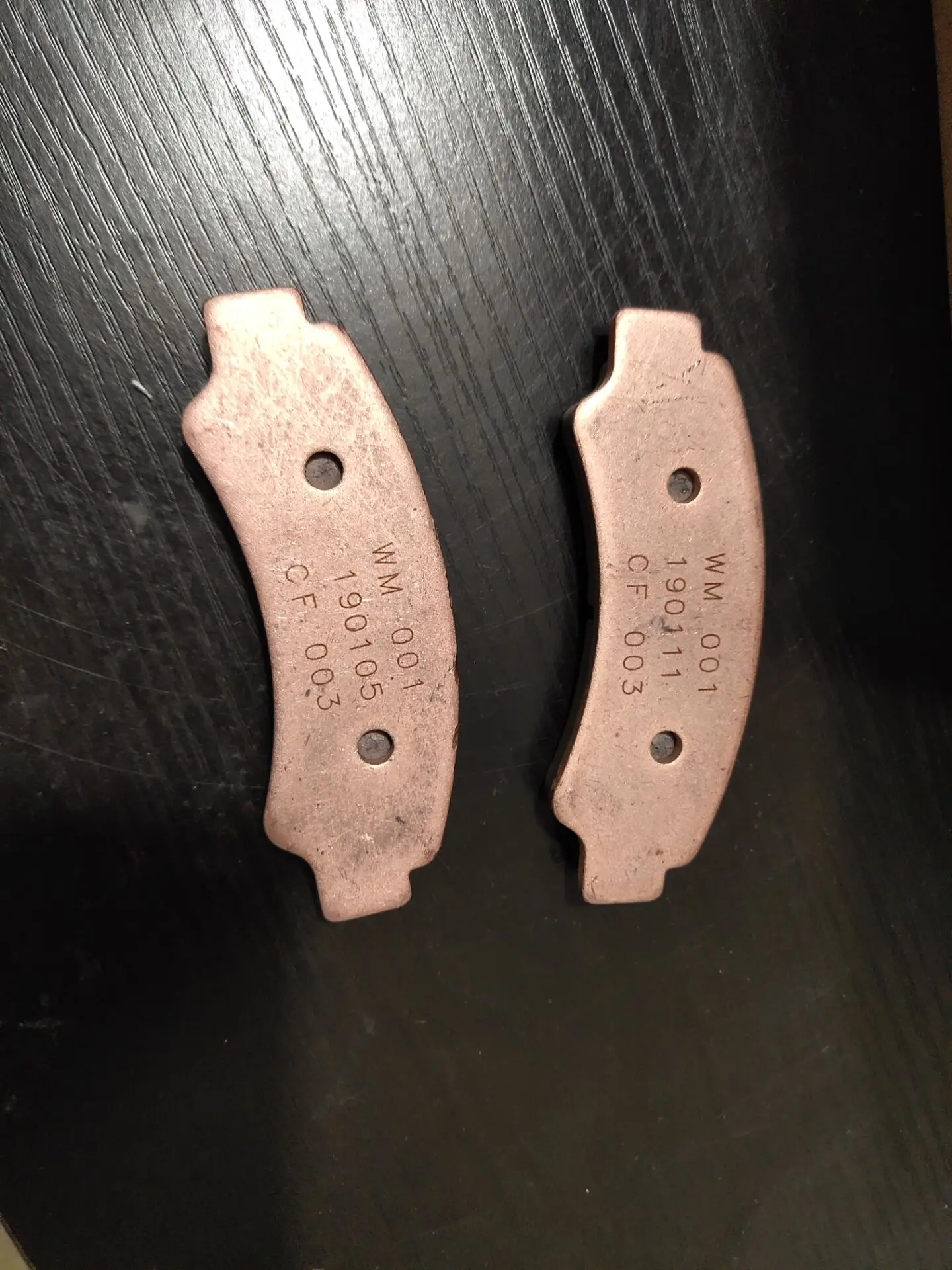 

2 комплекта спереди тормозных колодок подходит для CFMOTO части код 7020-0810B0