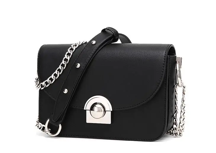 Женская сумка-мессенджер, летняя сумка известного бренда с цепочками из искусственной кожи, женская сумка через плечо, маленькая винтажная сумка с клапаном, F122