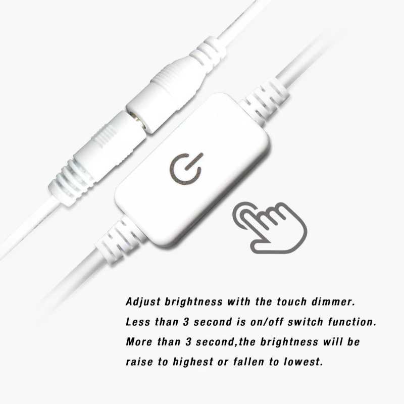  Makeup Mirror Light Hollywood Mirror Front Light String 6 10 14LED Bulb USB Charging Dimmable Bathr