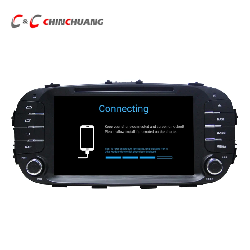 

Updated ! 2G RAM 32G ROM Android 7.1 Car DVD Player GPS Navigation for KIA Soul 2014-2016 with Radio Stereo BT WiFi DVR 3G/4G