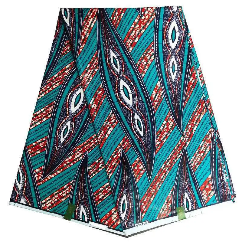 

Newest design 100% cotton african hitarget ankara java wax print fabrics real wax printed fabric made in China for women dress