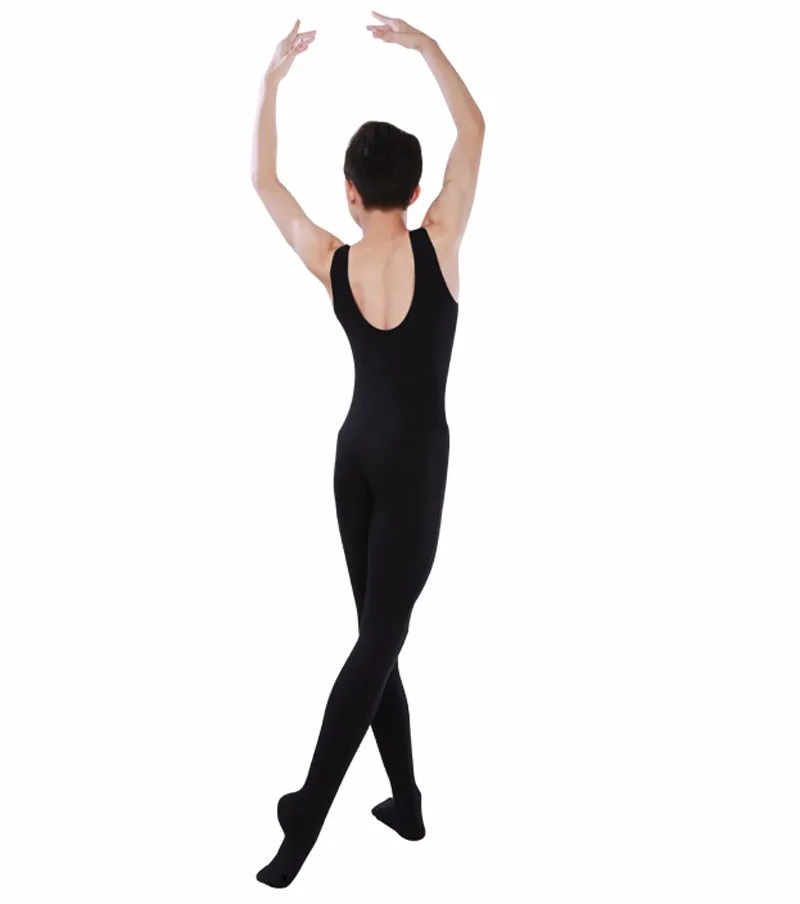 Men's ballet nylon dance wear Y back unitard 