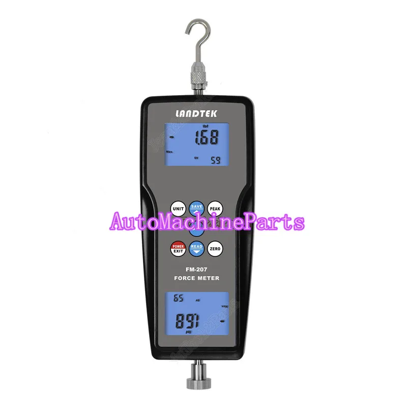 Digital Pull Force Gauge Fm207 Usb/rs232 4 Measurement Unit N Kg Lb G
