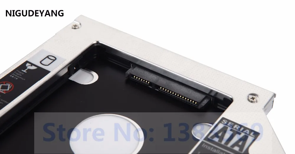 NIGUDEYANG 2nd HD SSD жесткий диск Кассетный модуль-адаптер для lenovo IdeaPad Z400 Z400A Z410 Z501+ IdeaCenter C560