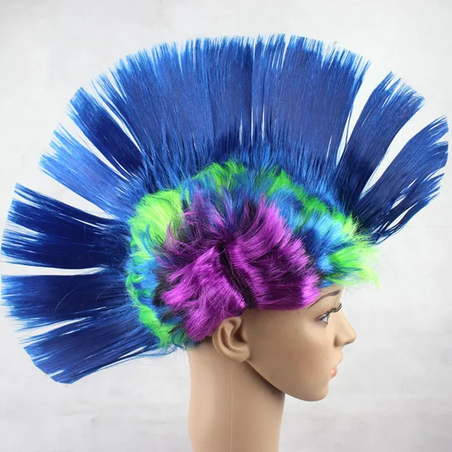Hot Sale Punk Style Comb Shaped Night Club Children Adult Wig Hairpiece