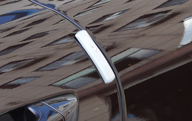 Tancredy 4 шт. автомобильный резиновый кант защитная полоса край двери боковой протектор против царапин декоративные наклейки автомобильные аксессуары