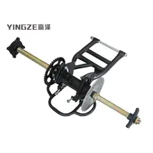 DIY четыре колеса картинг детская коляска ATV UTV тормозной диск ротор Звездочка 81 см задний мост с маятниками качели