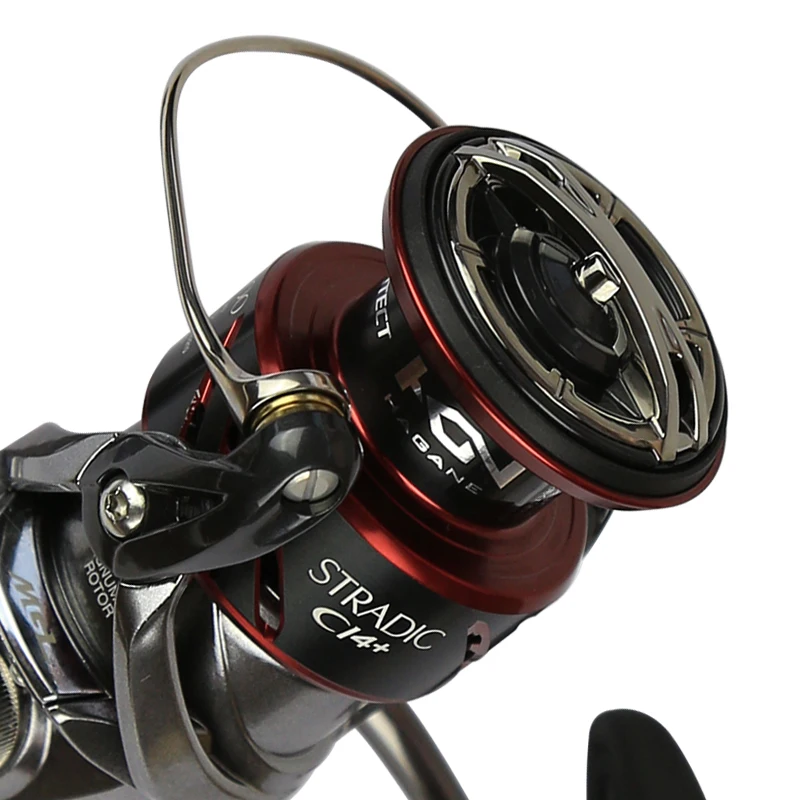 100% SHIMANO STRADIC CI4 + 1000HG 2500HG C3000HG 4000XG спиннинговая катушка с высоким передаточным