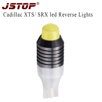 

JSTOP XTS SRX Reverse Lights 3D led Constant current 12-24V canbus 6000K super bright w16w t15 External lamp car Reversing bulbs