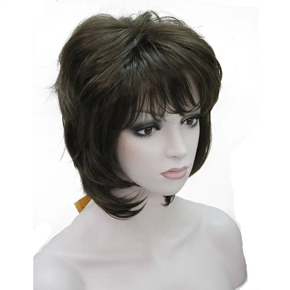 Strongbeauty Women Synthetic Wig Short Hair Auburn Blonde Natural Wigs Capless Layered Hairstyles Synthetic None Lace Wigs Aliexpress