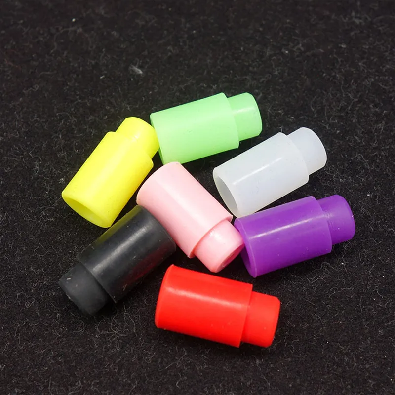 5pcs/pack 510 Disposable Silicone Drip Tips Tester Rubber Mouthpiece