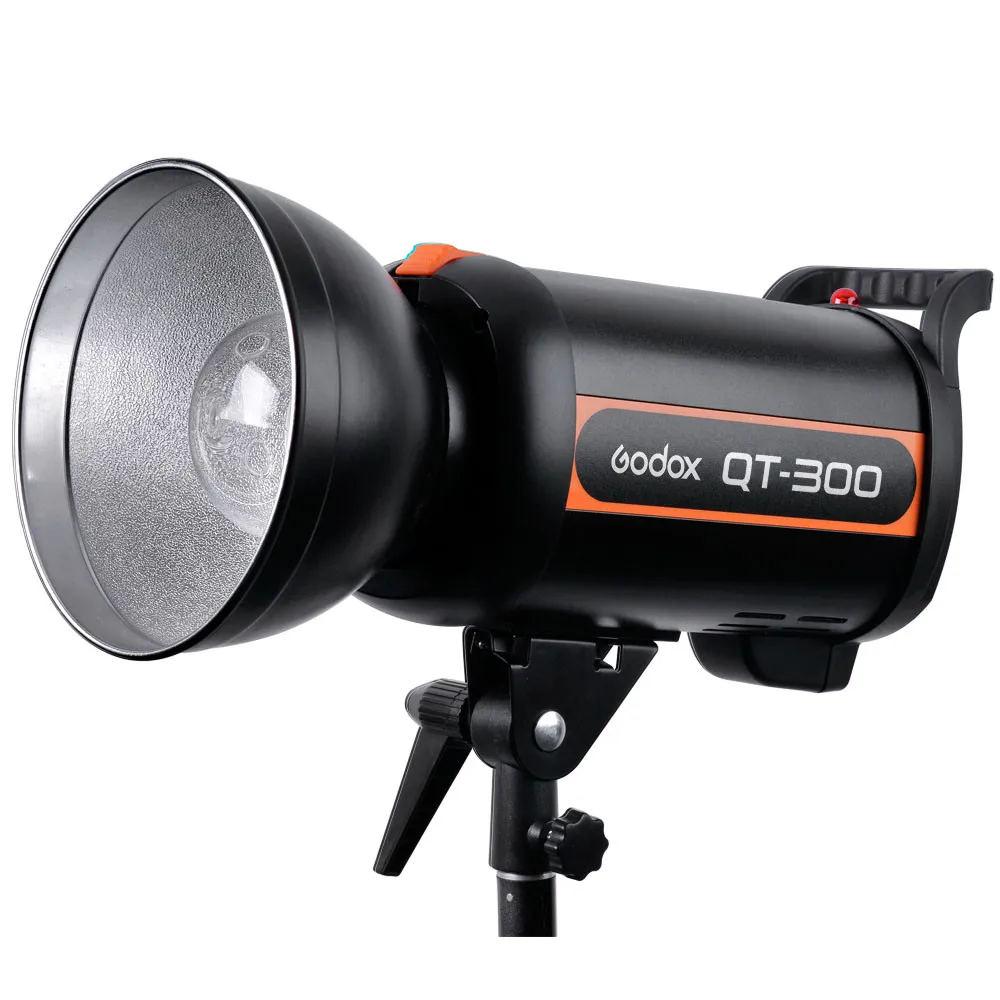 Model Godto QT QT300 300WS Vysokorychlostní fotografování Studio Strobe Flash Modeling Light Recyklační čas 0,05-1,2s 300W