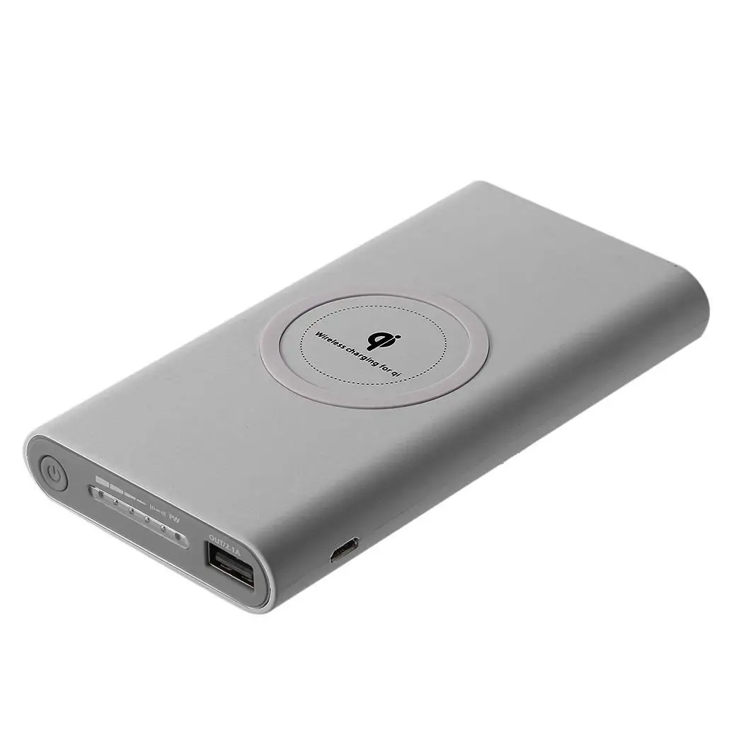 

10000 mAh Battery power bank External wireless quick charge Powerbank External Battery for Samsung xiaomi mi iPhone X