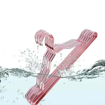 

Aluminum alloy hanger for clothes Space aluminum Rivet connection Can be used for 20 years Non-slip hangger in home storage