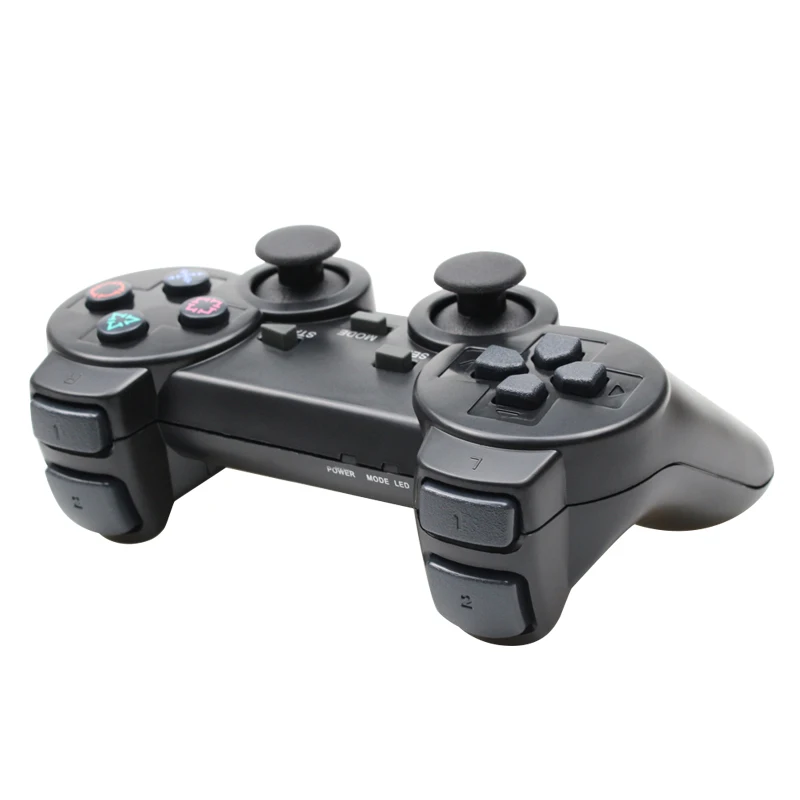 Для sony PS2 Bluetooth беспроводной контроллер прозрачный геймпад для sony Playstation 2 Джойстик 2,4G контроллер вибрации