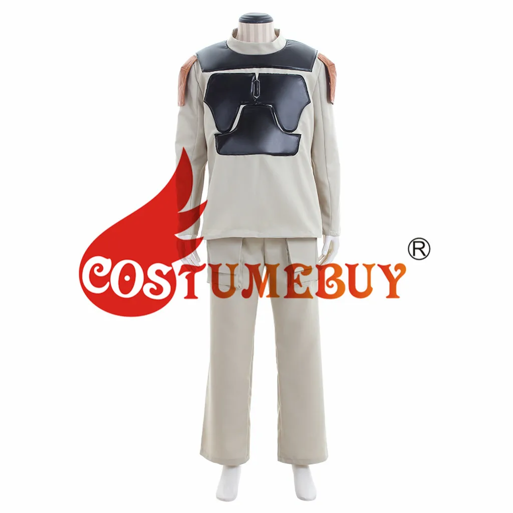 CostumeBuy Звездные Войны Боба Фетт Костюм взрослых Хэллоуин Необычные Вечерние карнавальный костюм L920