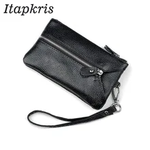 Itapkris, модная женская ключница, ключница, Кожаный Автомобильный ключ, кошелек, женский кошелек для монет, деловой держатель для карт, кошелек для мужчин