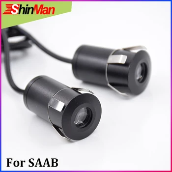 

ShinMan 2pcs Car Door light Ghost Shadow LED Projector Warning light welcome light For SAAB 9000 9000CD 9-3 9-5