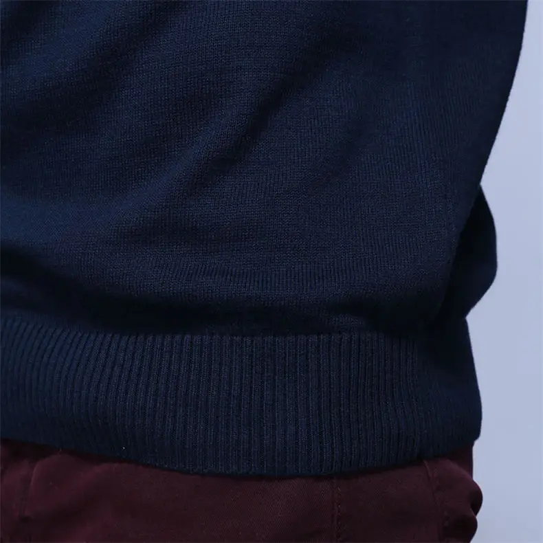 Men Sweater Pullovers MuLS Brand Winter Thick Cotton Knitted Button Sweater Tops Male Jumper Autumn Spring 2018 New Size M-3XL-03