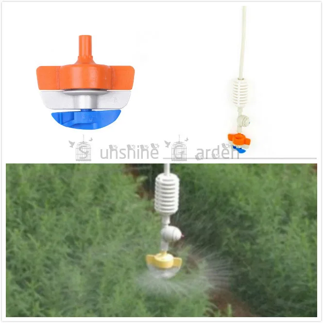 Garden Irrigation Kits Hanging Sprinkler Heads Misting Micro Spray