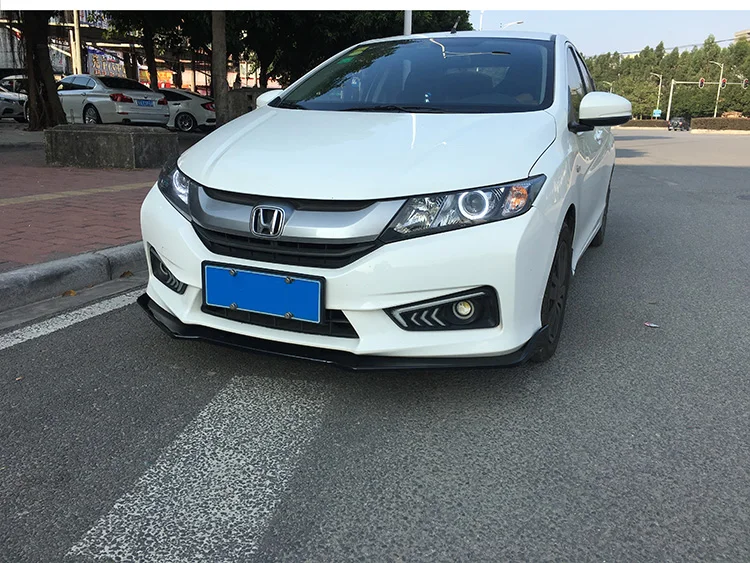 Для Honda City передний бампер диффузор протектор подходит Honda City обвес бампер задняя Лопата для губ задний спойлер