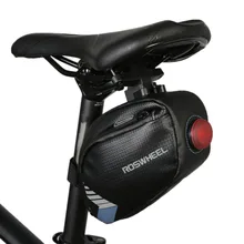 Top Brand Roswheel Bicycle Saddle Bag Waterproof Cycling Rear Seat Tail Bag Under Seat Pouch Mountain