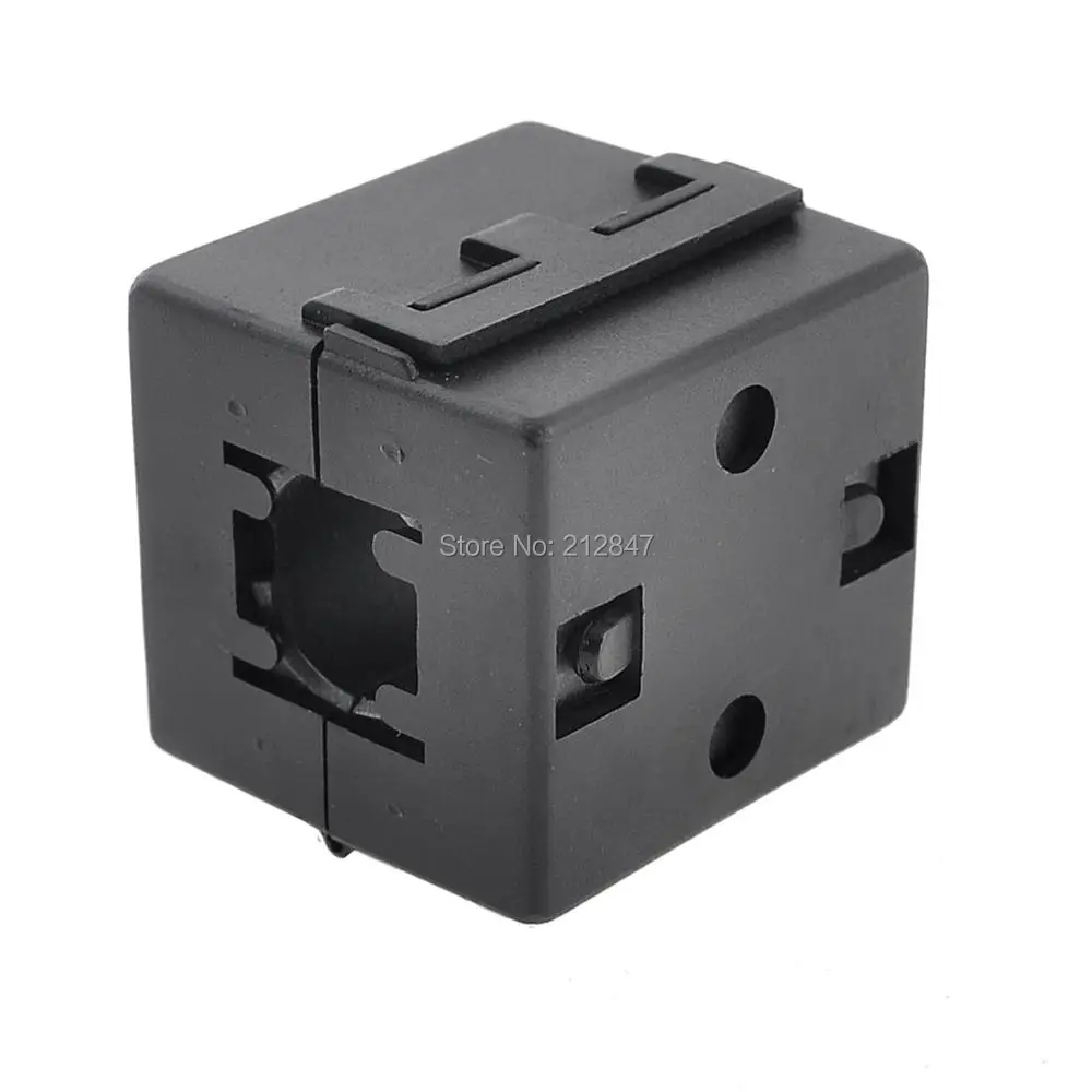 

14mm Inner Diameter Black Clip On EMI RFI Noise Ferrite Core Filter