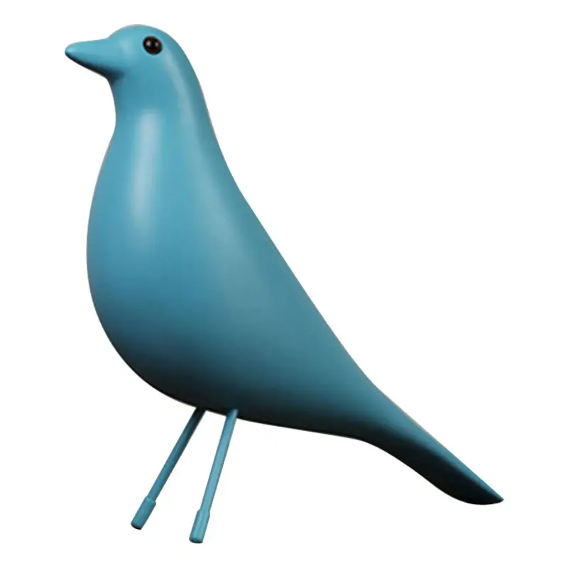 

Resin Craft Bird Figurine Statue Office Ornaments Sculpture Home Decoration Accessories Bird Sculpture