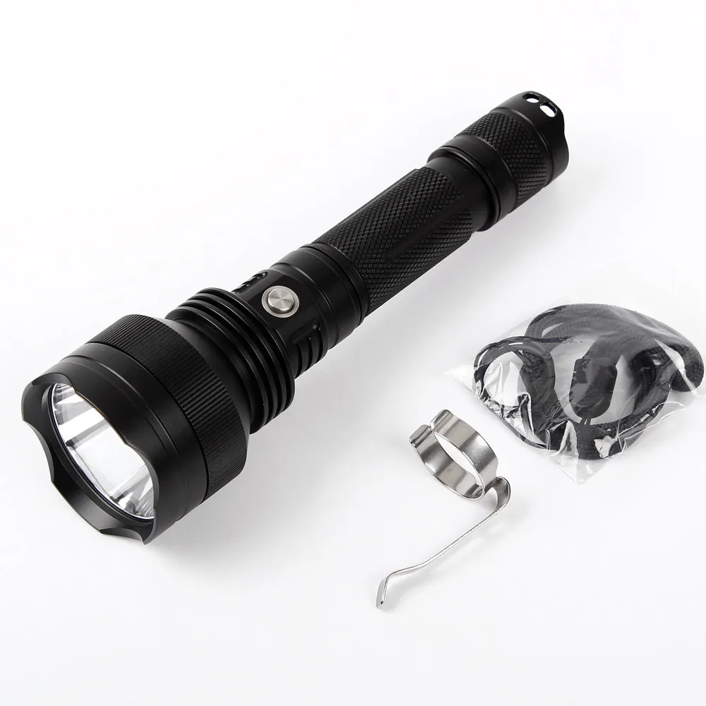 Sofirn SP31T мощный светодиодный светильник-вспышка 18650 Cree XPL-HI 1000 лм, высокомощный тактический фонарь светильник, лампа для велосипедного лагеря, охоты - Испускаемый цвет: without battery