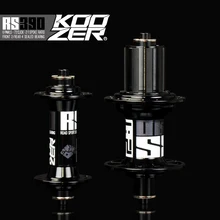 KOOZER RS390 Road Bike Hubs 100/130mm Front Rear 2+4Bearing 72HD Hub 20/24 Hole 11 Speed 2:1 Spoke hub set bicycle hubs cump 2 bearing 20 28 hole 74 130mm v brake hub 20 inch 406 451 bmx folding bike road bicycle wheel set accessories