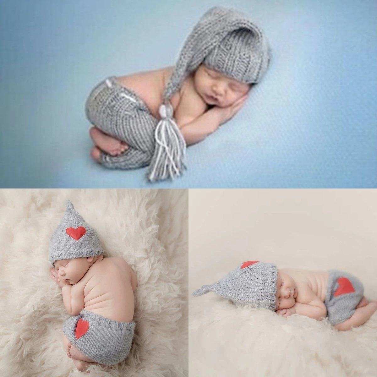 Chapeau Bonnet Crochet Pour Nouveau Ne Bonnet Pour Bebe Bonnet Pour Amour Casquette Short Accessoires De Photographie Aliexpress
