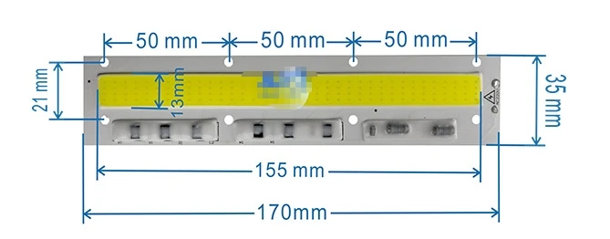 Mix 6 видов AC220V 50 Вт вел чипов смарт IC