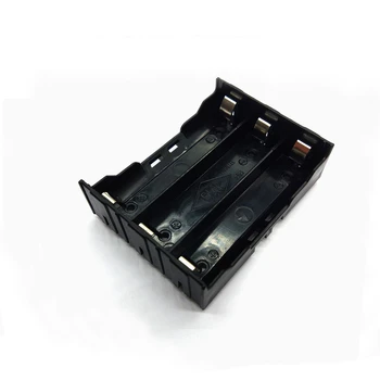 

1 Pcs DIY Black Storage Box Holder Case For 3*18650 3.7V Rechargeable Batteries