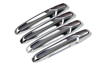 

ABS Chrome Matte Side Door Handle Cover Trim For Jaguar XF X260 2016