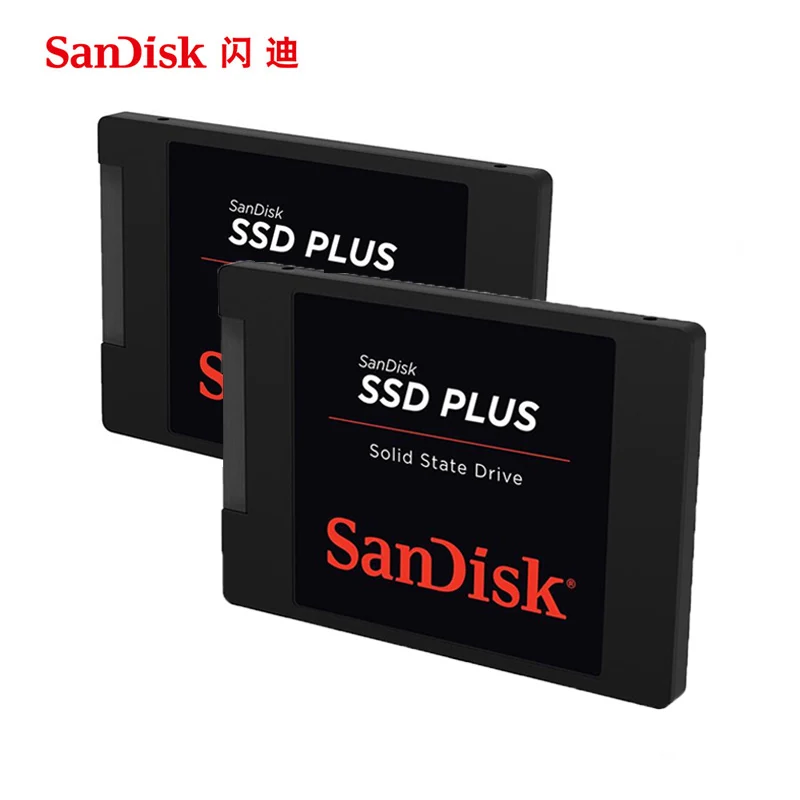 Sandisk HDD SSD PLUS 120 GB 240 GB 480 GB 535MBS Внутренний твердотельный диск SATA 3,0(6 ГБ/сек.) для настольного ПК ноутбука